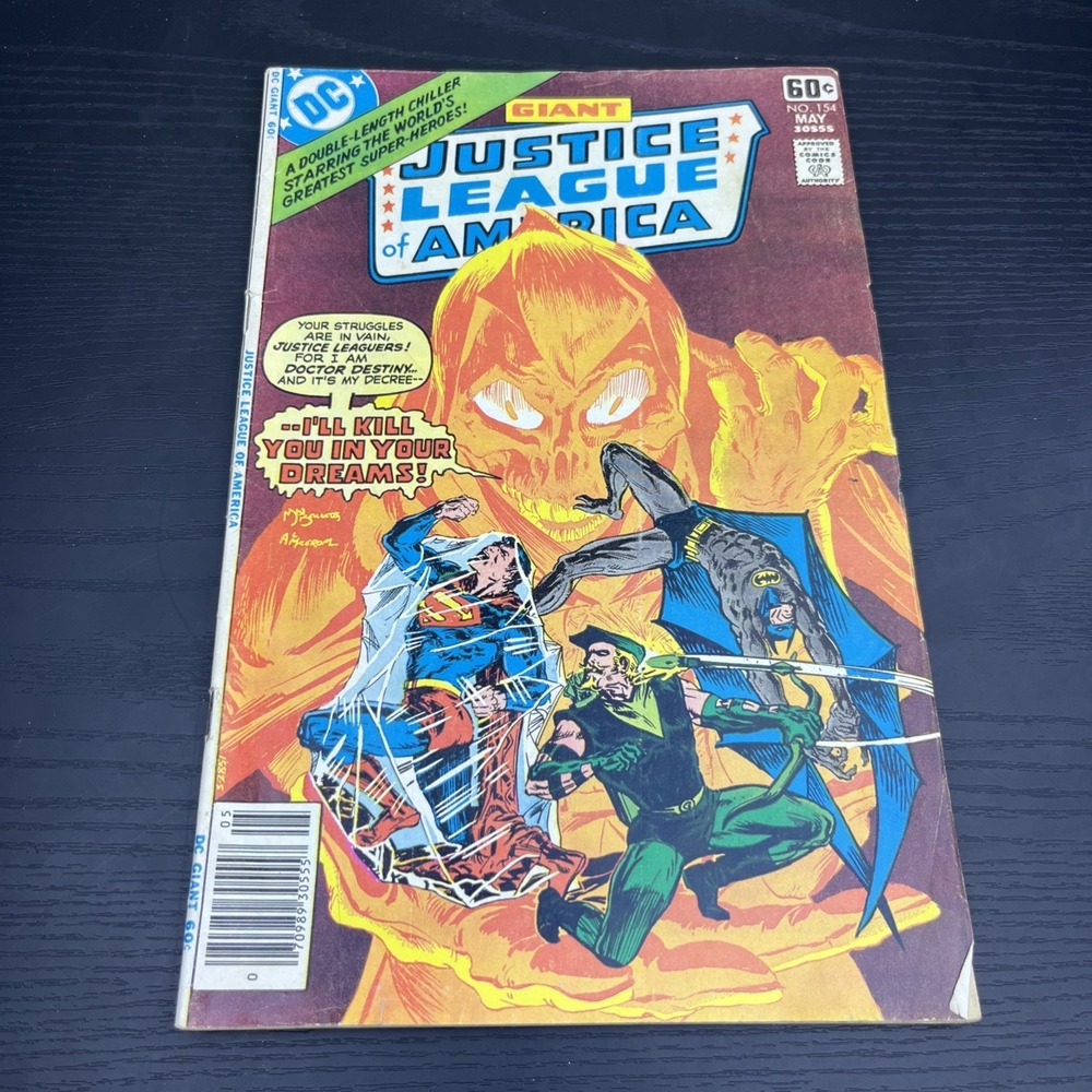 Justice League Of America #154 DC Comics May 1978 Bronze Age Comic